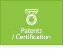 PATENTS & CERTIFICATIONS
